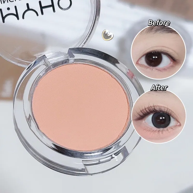 Tez fosca ilumina paleta de sombra de olho monocromático destaque sombra base primer cor pele nu maquiagem cosméticos diários