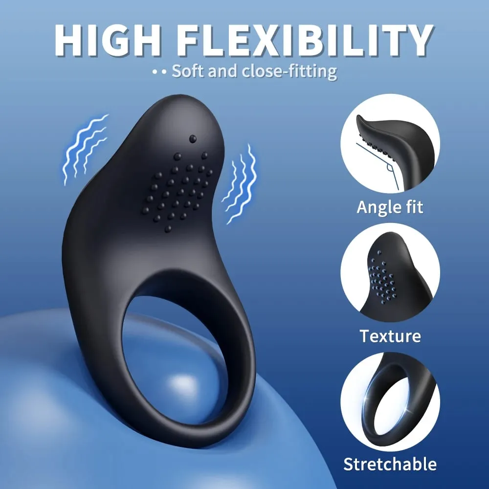 Anel peniano vibratório com controle por aplicativo, anel peniano para homens, ponto g, clitóris, estimulador de clitóris, atraso na ejaculação, brinquedo sexual para produtos adultos