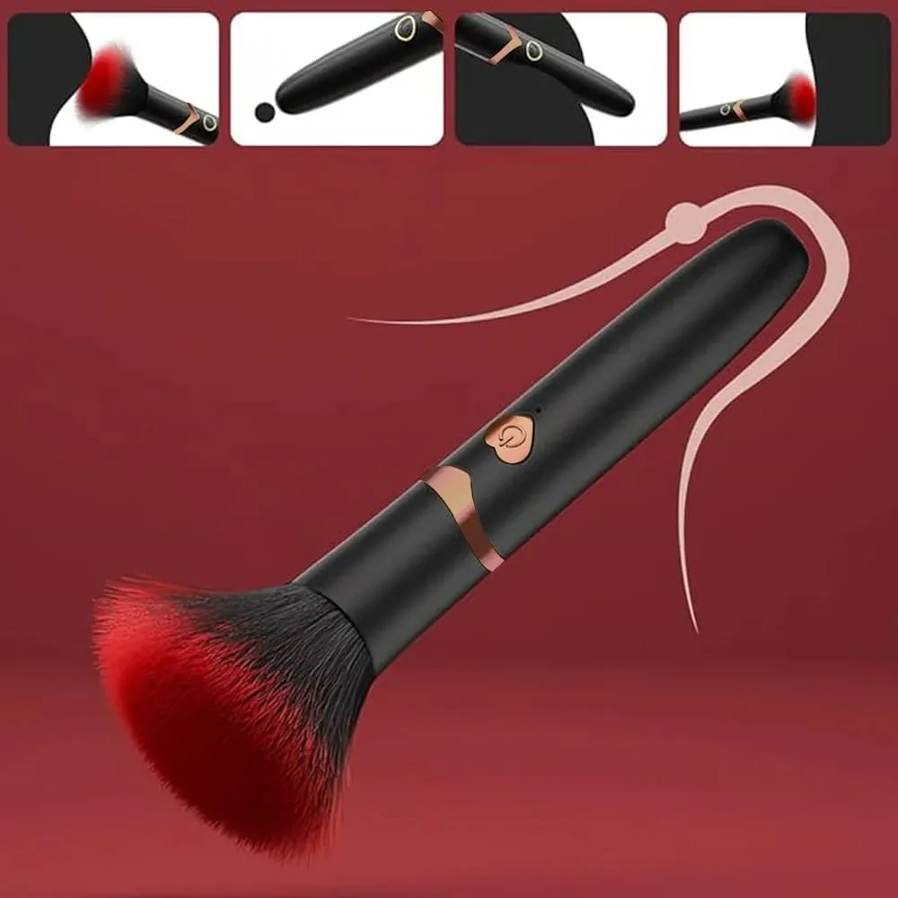 Vibradores Pincel de Maquiagem 7 Modo Vibração Mamilo Clit Estimulador Feminino Bala Massageador Discreto Brinquedo Sexual Adulto para Mulher 18+