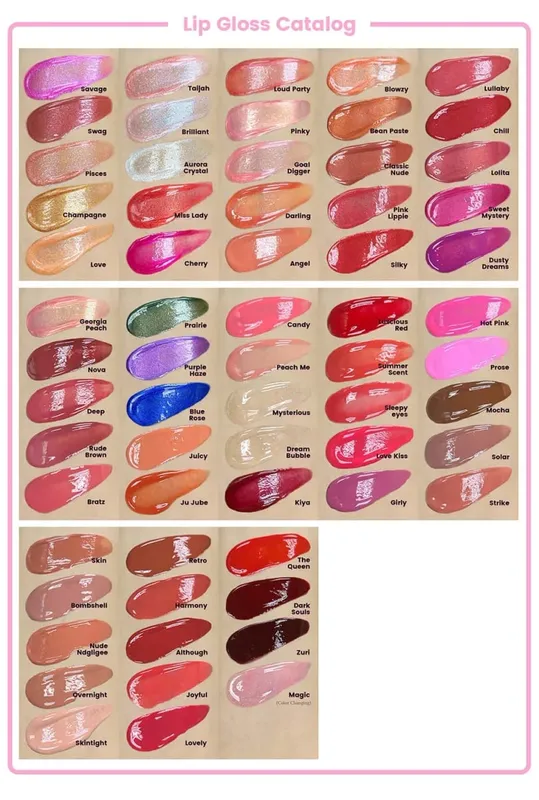 Private Label Lipgloss Vegan Makeup Sets Lip Make Up Kit Wholesale High Quality Custom Logo