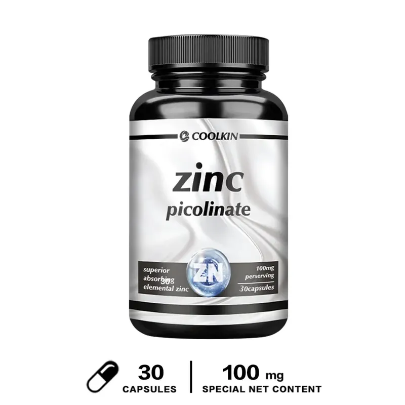 Cápsulas de Picolinato de Zinco - Aumentam o Sono e a Energia do Suporte Imunológico