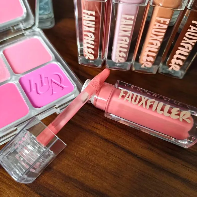 Popular Lip Gloss Is Smooth and Easy To Apply Matte Non Stick Cup Powder Is Fine and Long-lasting Makeup 4 Color Blusher Product