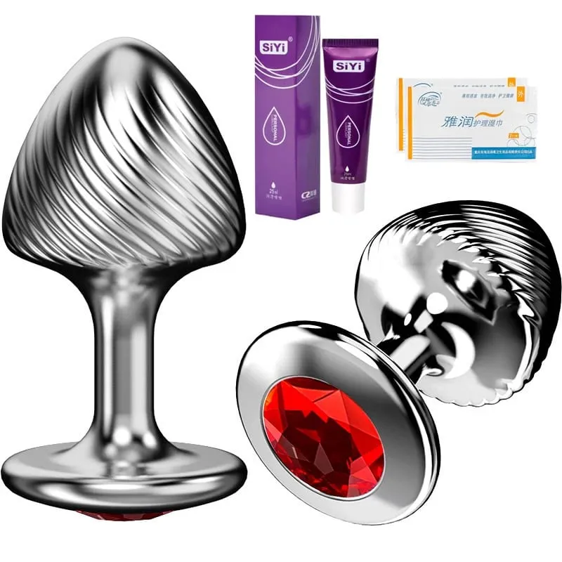 Plugue anal cogumelo com nervuras, plugue anal para iniciantes, massagem de próstata, estimulador de masturbação, brinquedos sexuais adultos para homens e mulheres — image 13