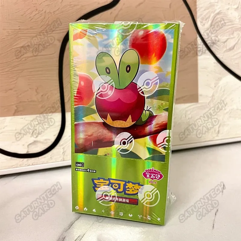 New Original Pokemon TCG Stellar Glass 17.0 Charizard & Gengar Simplified Chinese Collectible Battle Cards Hobby Collection