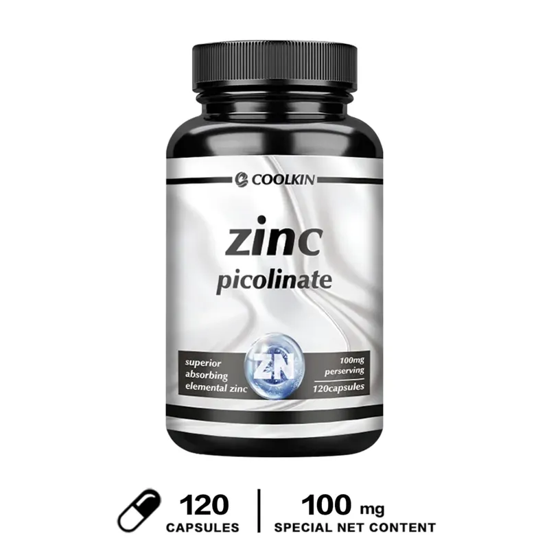 Cápsulas de Picolinato de Zinco - Aumentam o Sono e a Energia do Suporte Imunológico