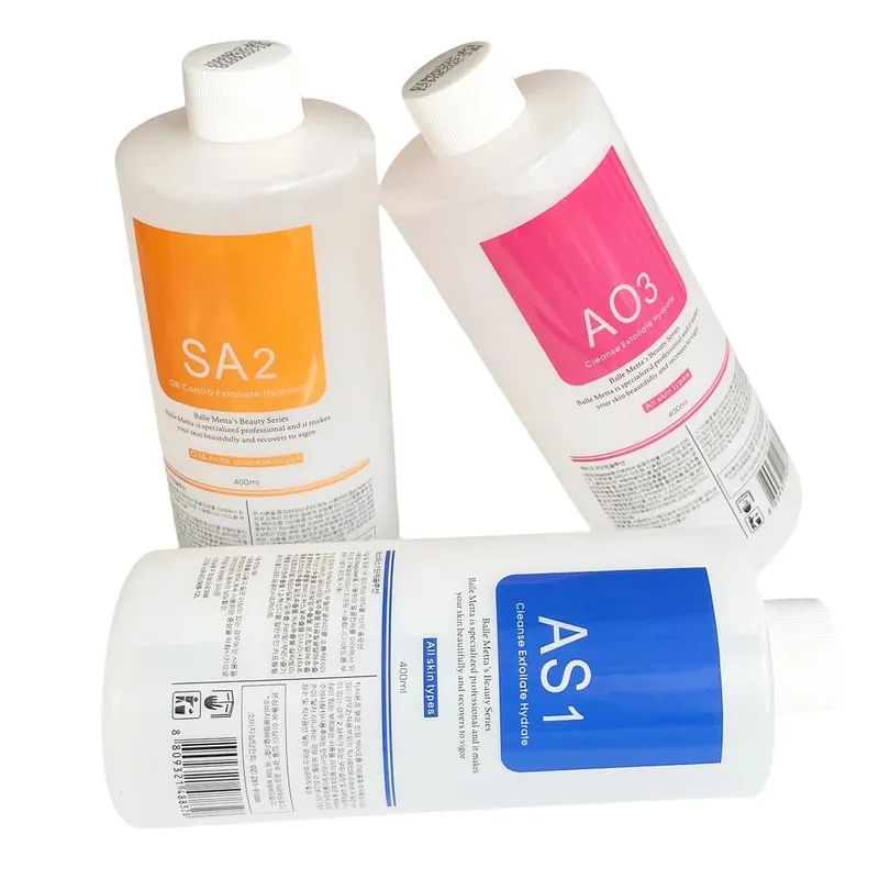 Hydra aqua peel soro facial solução essência hidratante para hidro dermoabrasão cuidados com a pele rosto limpeza profunda as1 sa2 ao3