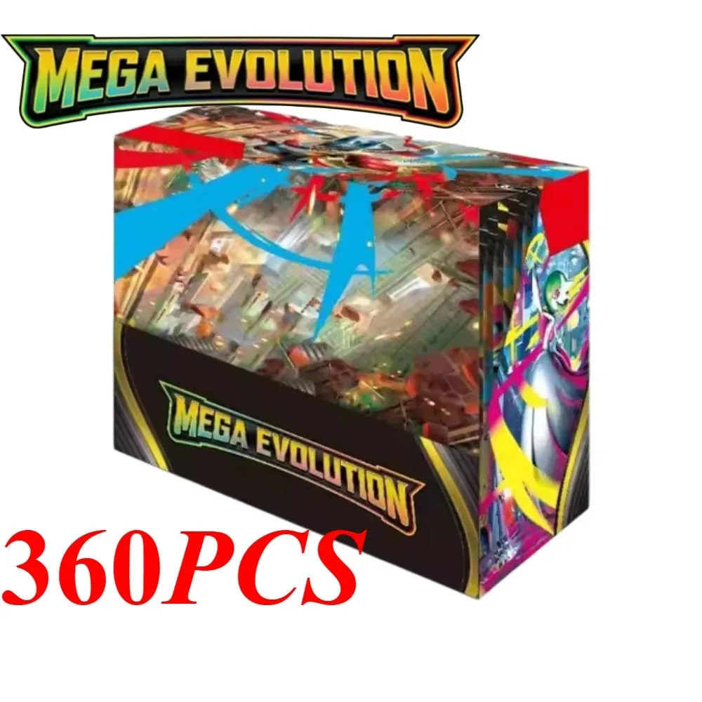 Pokémon TCG Mega Evolution - Pitch Black Booster Display Box Phantasmal Flames Booster Box Coleção de jogos de cartas colecionáveis ​​em inglês