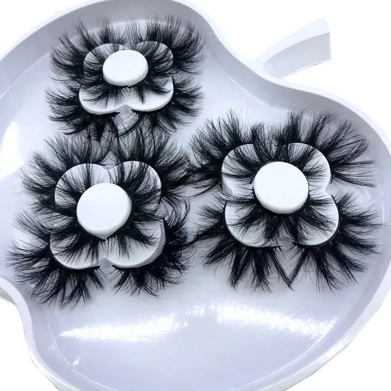9 pares 3D macio vison cílios postiços feitos à mão finos fofos longos cílios naturais extensão dos olhos kit de maquiagem cilios