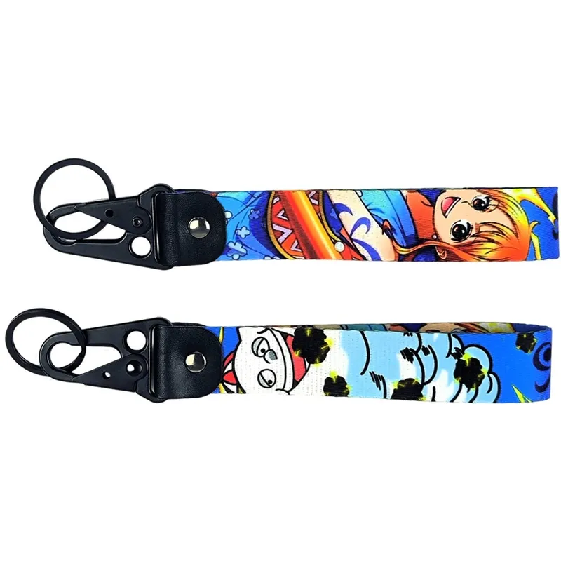 Uma peça legal águia bico chaveiro cordão anime manga série crachá titular usb pingente portátil chave cordão acessórios
