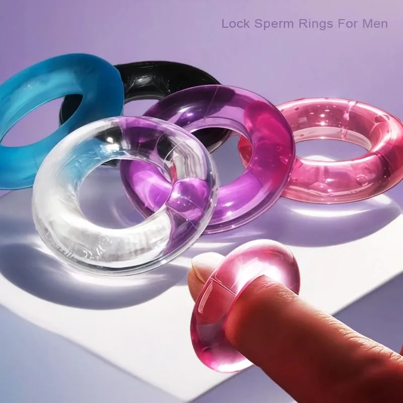 Bens íntimos para homens 5-100pc ejaculação atraso silicone bloqueio esperma anel sexo adulto jogo brinquedos erótico galo anel exótico acessórios