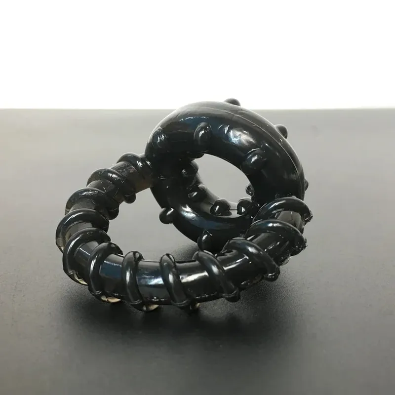 Penis Ring Reusable Silicone Semen Cock Ring Penis Enlargement Delayed Ejaculation Sex Toys For Men
