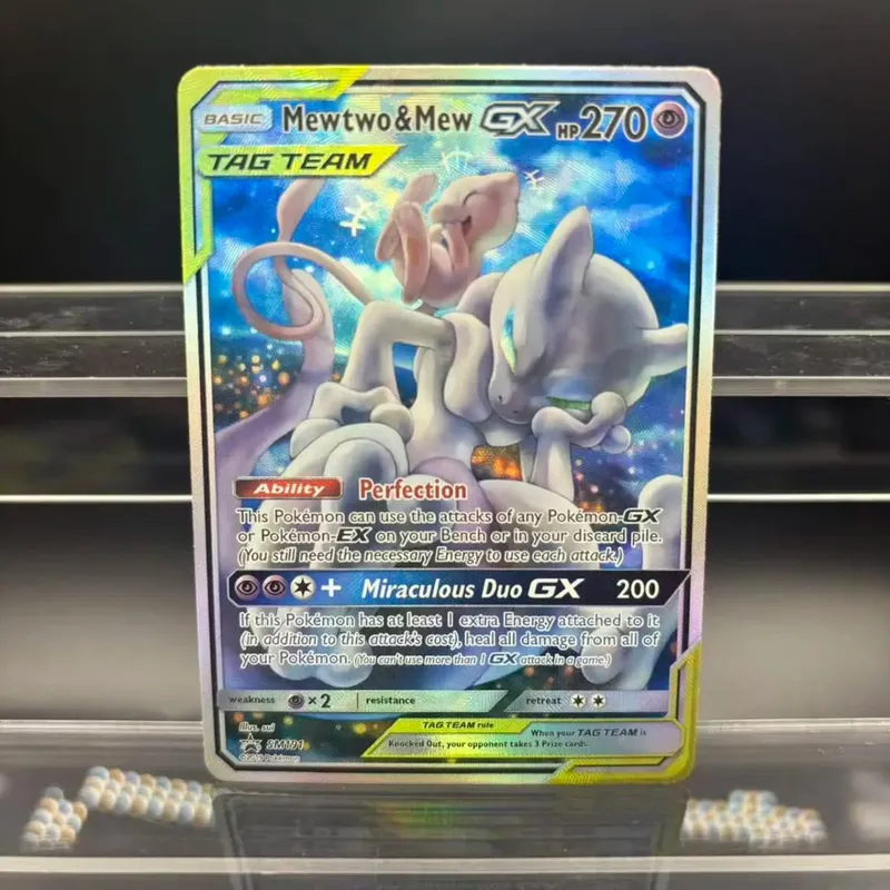 Cartões de coleção diy zekrom umbreon espeon mewtwo gx en auto feito cartão único clássico jogo anime cartão presente brinquedo