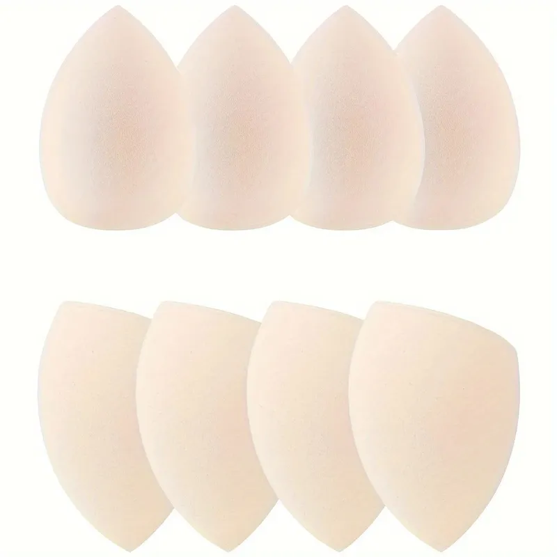 8 pçs beleza ovo maquiagem esponja liquidificadores beleza esponjas fundação aplicador maquiagem puff compõem ferramentas — image 8