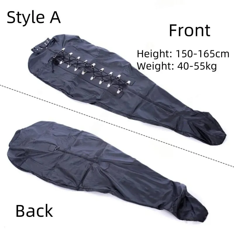 Erotic Games Full Body Restraint Costume with Elastic Arm Bondage Sleeping Bag for Couple BDSM Slave Training Sex Toys