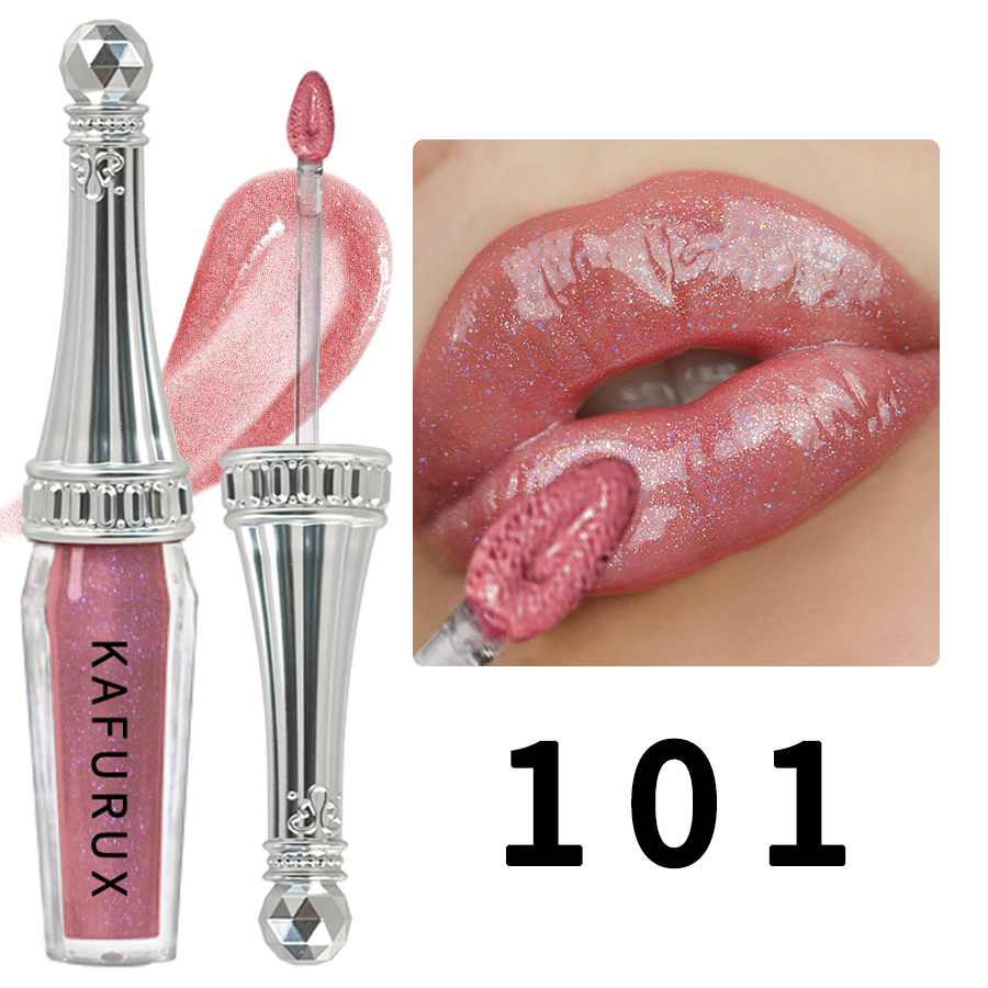 6 cores glitter batons líquidos shimmer brilhante lipgloss perolado matiz labial hidratante longa duração maquiagem esmalte labial para wom