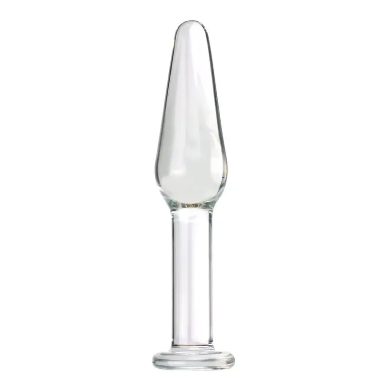 Plugue anal de vidro seis estilos puxando contas dupla utilização pequenos vibradores butt plugs masturbação dilatação posterior brinquedos sexuais adultos