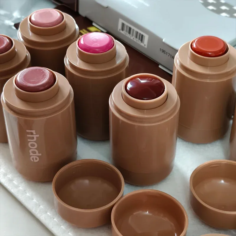 Maquiagem novo modelo reduzir inchaço olho remendo casca de banana picante marg caixa de suco bolso blush vara não-desvanecimento à prova dwaterproof água blush