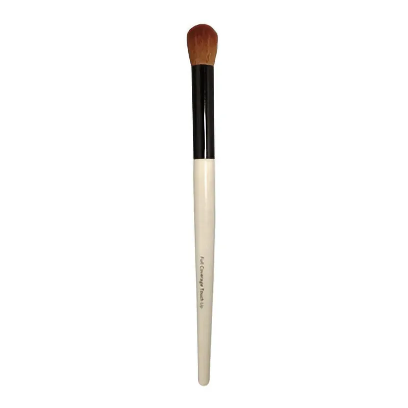 1pc pincéis de maquiagem corretivo punho de madeira maciça embelezar o rosto ferramentas de beleza cosmética para mulheres