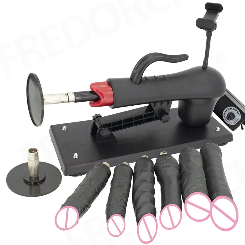 Máquina de bombeamento sexual retrátil automática Fredorch com vibrador para masturbação masculina e feminina brinquedo sexual 450 tempos por minuto