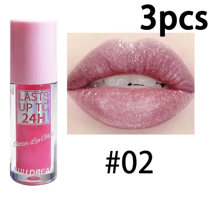 Luz fluida brilho labial esmalte de longa duração brilho labial à prova dwaterproof água batom líquido maquiagem óleo labial matiz hidratante