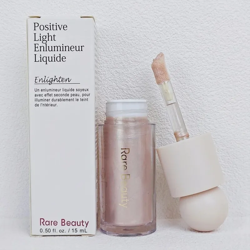 Rare Beauty 3D Face Contour Liquid Bronzer Shade Smooth Highlight Mirror Lasting Natural Nose Shadow Waterproof Brighten Makeup