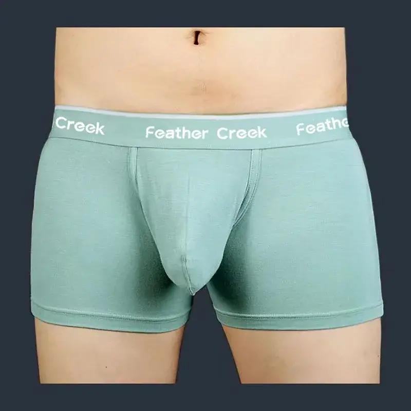 Calcinha masculina com bolsa grande em u, bolso frontal convexo, pé plano, triângulo, sexy, roupa íntima da moda para homens