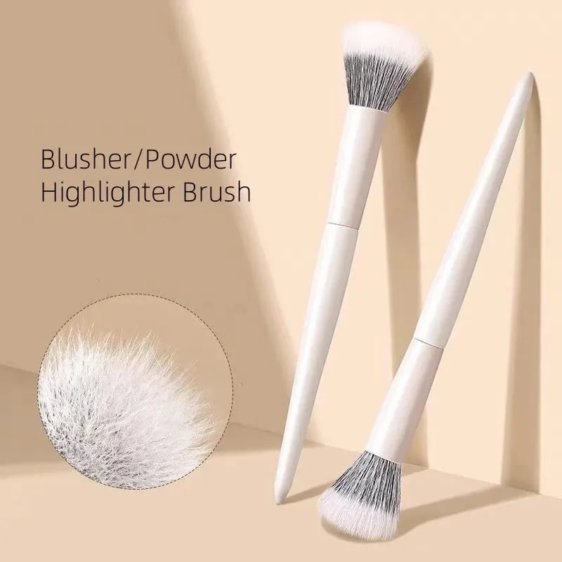Kit de pincéis de maquiagem para sombra, alta qualidade, ponto, blush, sombra, sobrancelha, pó solto, ferramenta de pincéis de maquiagem para os olhos