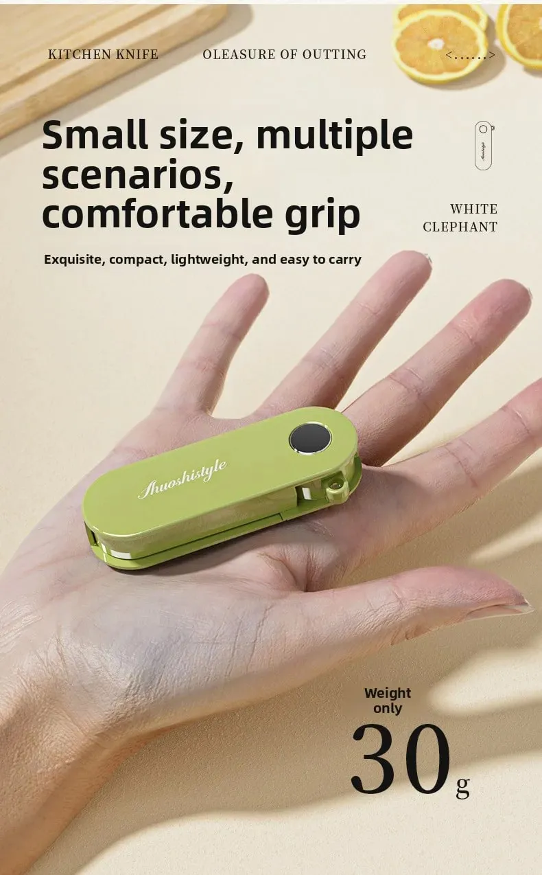 Folding storage kitchen household peeler outdoor portable stainless steel fruit planer peeler