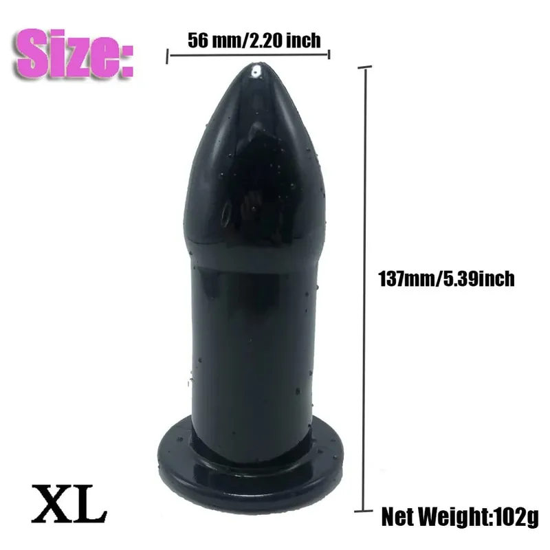 5PCS/Set Anal Plug Bullet Shape Butt Plug Trainer Kit Dilator Progressive Training Adult Sex Toy for Women Men Couples Gear