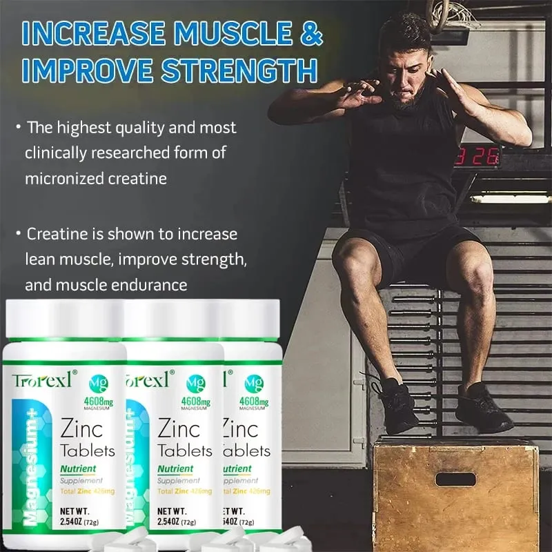 Testosterone Booster Muscle Recovery and Endurance Supplement Increases Stamina & Strength for Men and Women