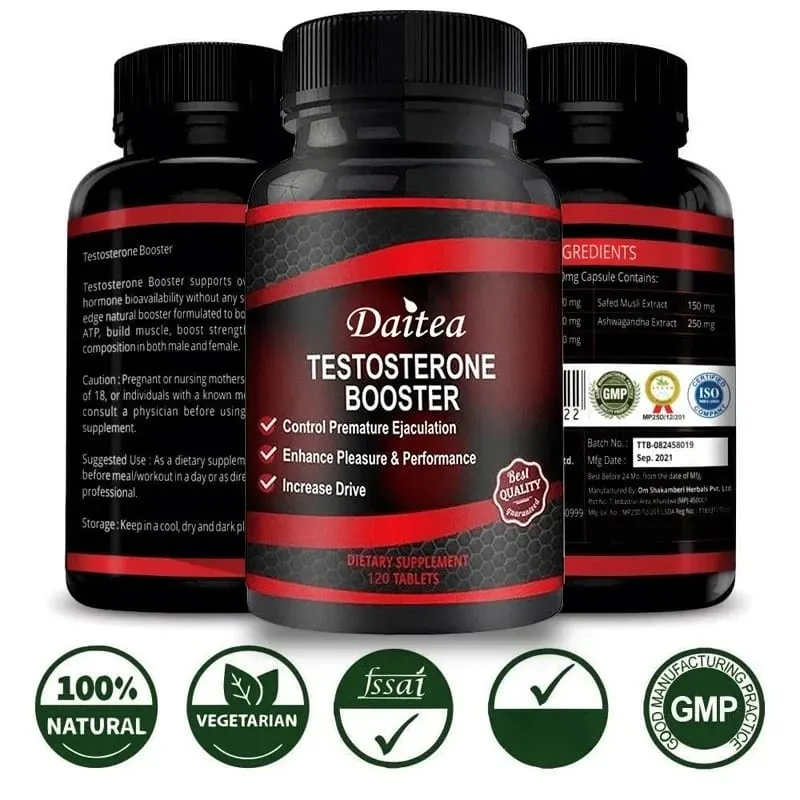 Male Muscle Boosters - Help Improve Performance Muscles Endurance and Energy Support and Improve Physical Fitness