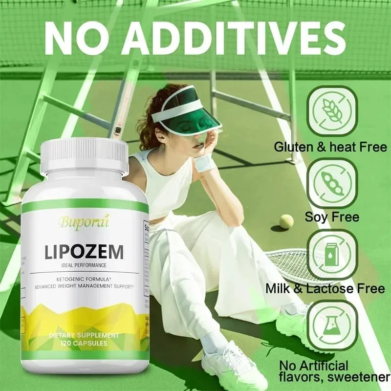 Lipozem Capsules - Digestive Health Appetite Suppression Metabolism Weight Management