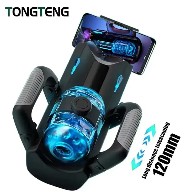 Thrusting High Speed Male Masturbator Machine Automatic Telescopic Vagina Masturbation Cup Sex Toy for Men