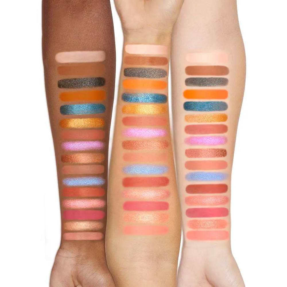 Paleta de sombras estilo coreano essencial, 16 cores, acabamento fosco, à prova d'água, à prova de suor, longa duração e à prova de manchas