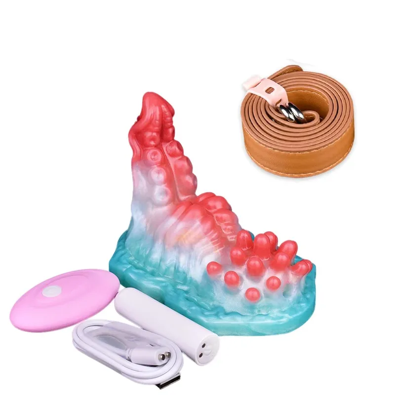 無線控制矽膠八爪魚/顆粒性愛研磨器震動器研磨駝峰摩擦振動按摩女性自慰