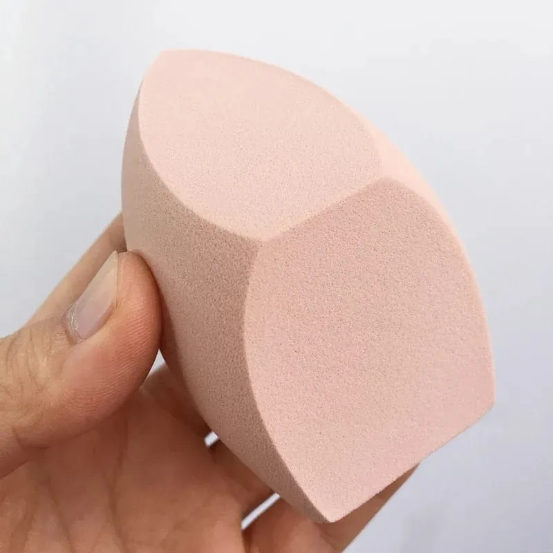 Esponja de maquiagem de tamanho grande, molhado e seco, dupla utilização, base macia, esponja de pó, creme suave, acessórios de ferramentas de maquiagem