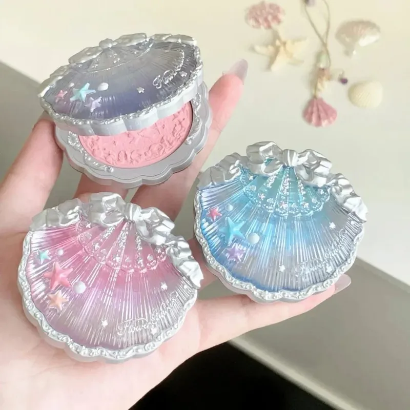 Conjunto de pérolas Flower Knows SShell Sombra Lip Gloss Blush Ocean Theme Kit de cosméticos — image 4
