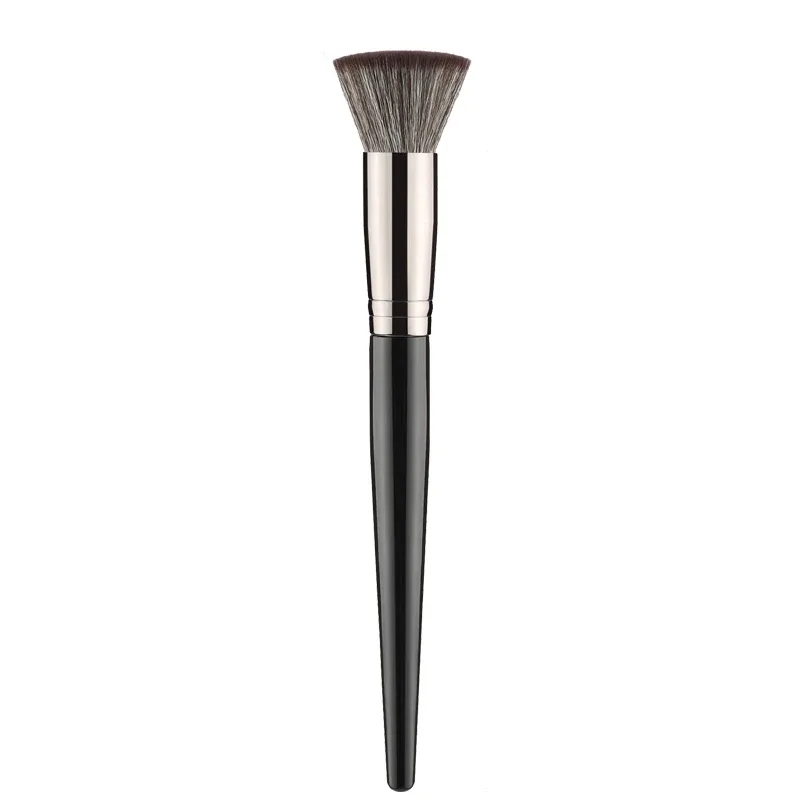 1 pçs pincéis de maquiagem ferramentas pó solto fundação contorno escova ângulo blush rosto cosméticos beleza compõem escova ferramenta