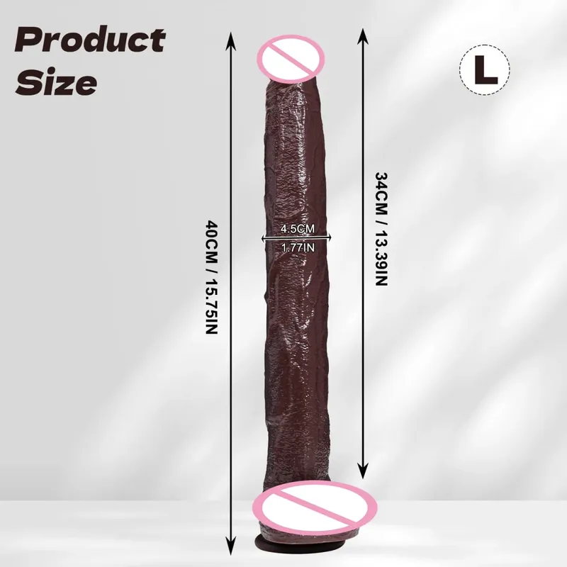 Ealistic longo vibrador preto anal plug com ventosa longo pênis butt plug brinquedo sexual para homens mulheres phallus anal dilatador estimulação