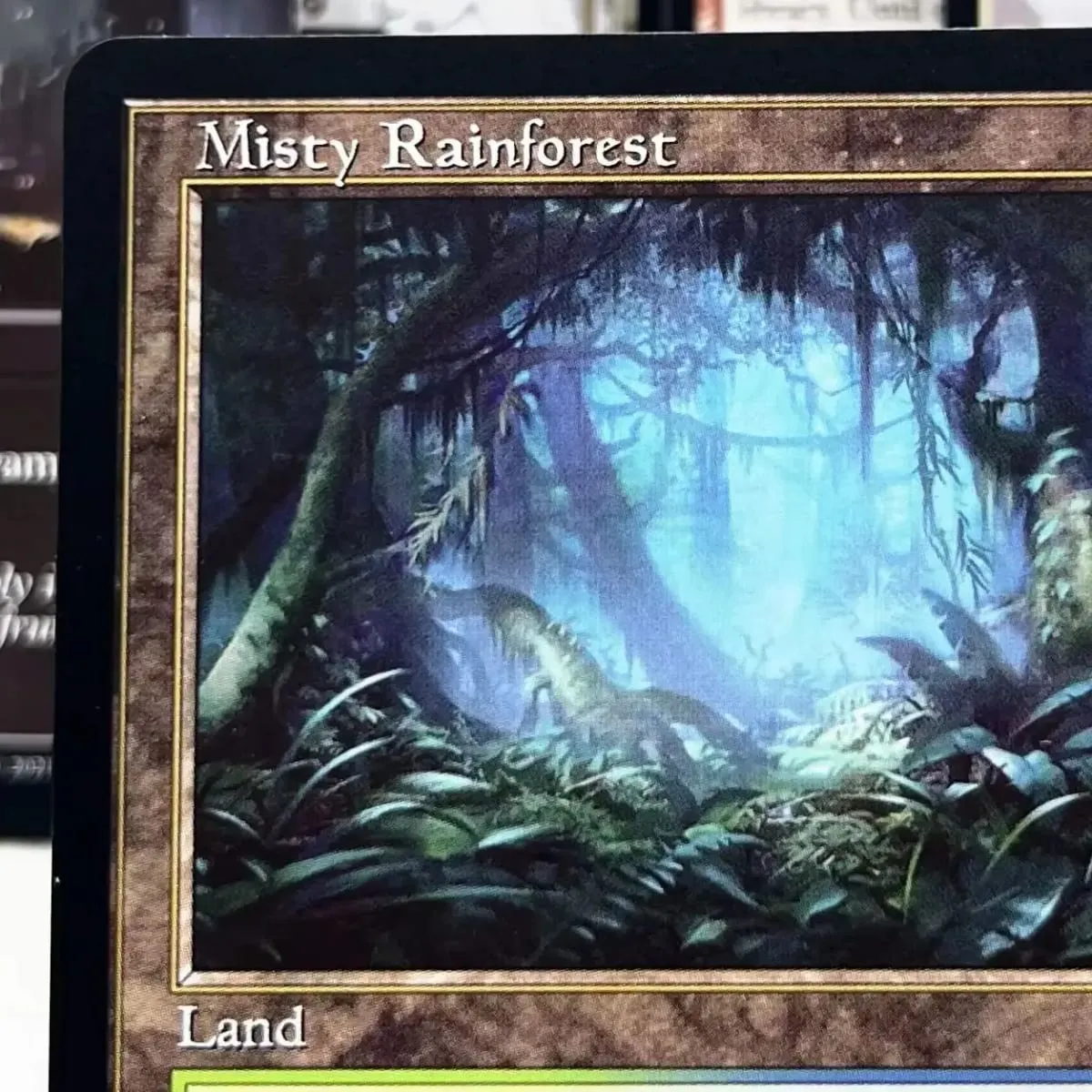 MH2 HOLO7-Ⅰ03 Cartões Tcg Alemão Núcleo Negro Ragavan Ágil Saga de Urza Buscar Terras Áridas Mesa os Cofres da Cabal