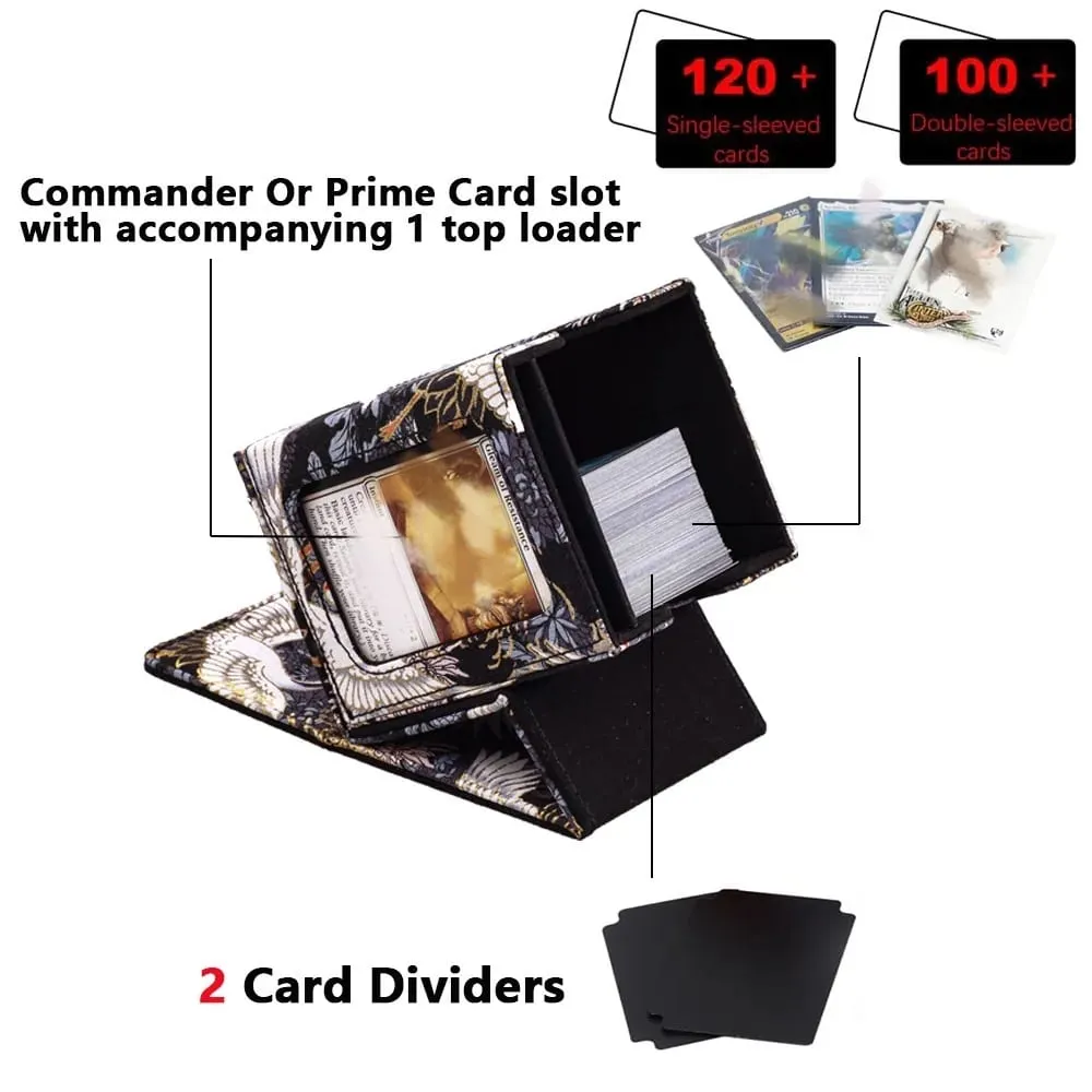 100+ Trading Card Deck Box Holder Commander Card Carrying Organiser Case YTG TCG Board Games Collectible Card Cases Gifts