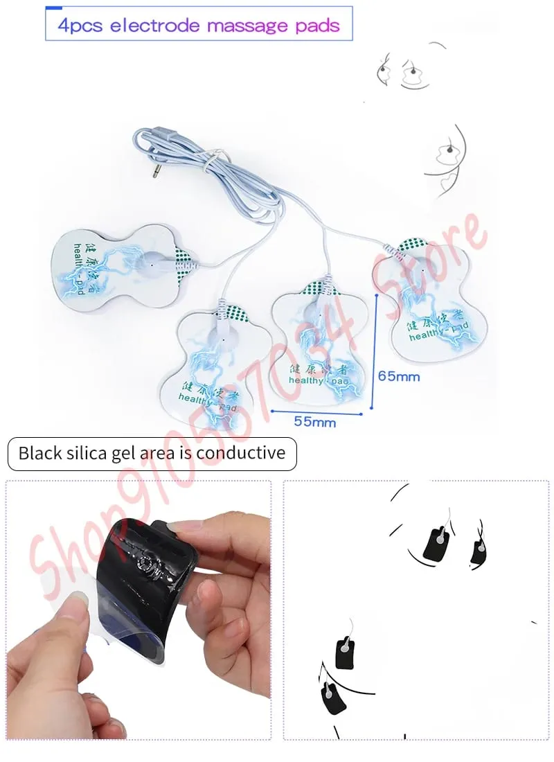 電擊配件 BDSM 乳頭夾乳房按摩器 SM 束縛陰唇夾陰蒂刺激器電子刺激手套/墊情侶性玩具 — image 5