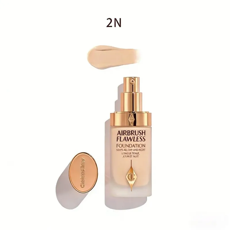Charlotte Tilbury Liquid Foundation Cushion Foundation Setting Spray Pressed Powder Love 2 Color Powder Blusher Eyeshadow Rouge