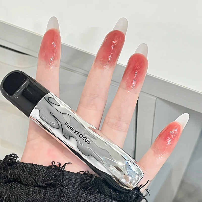Nude Mirror Lip Gloss Clear Moisturizing Hydrating Water Light Jelly Plump Lip Glaze Oil Lipstick Tint Makeup Korean Cosmetics