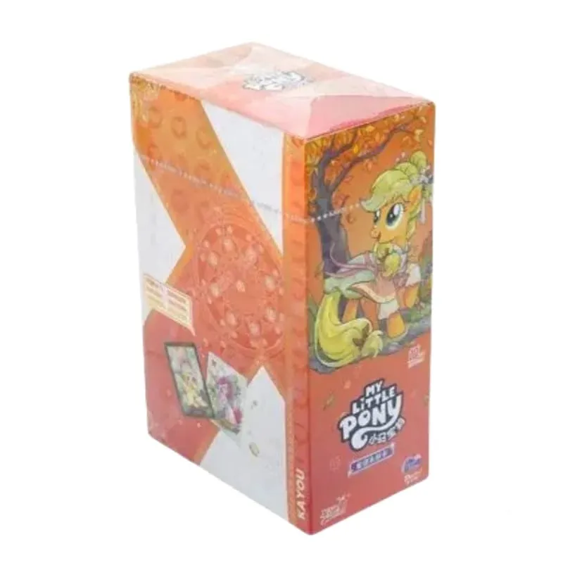 Genuine My Little Pony Card Friendship Forever Glorious Moon Pack Sparkling Colored Gemstones Anime Collectible Cards