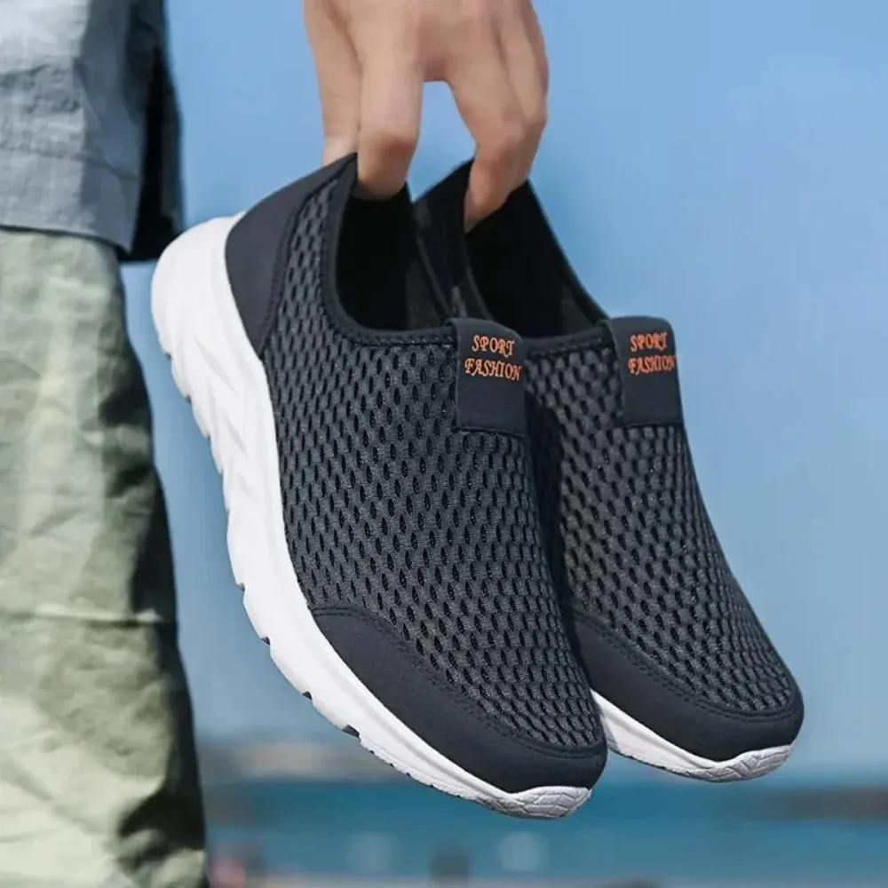 2026 nuove scarpe da uomo mocassini leggeri da passeggio traspiranti estivi comodi scarpe Casual da uomo Sneakers Zapatillas Hombre Plus