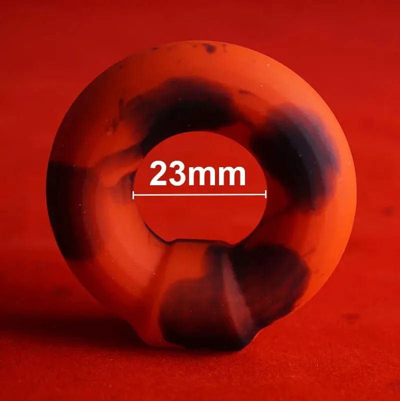 Delay Ejaculation Erection Penis Cock Ring Silicone Cockring Penisring Soft Ball Stretcher Stretching Sex Toys for Men