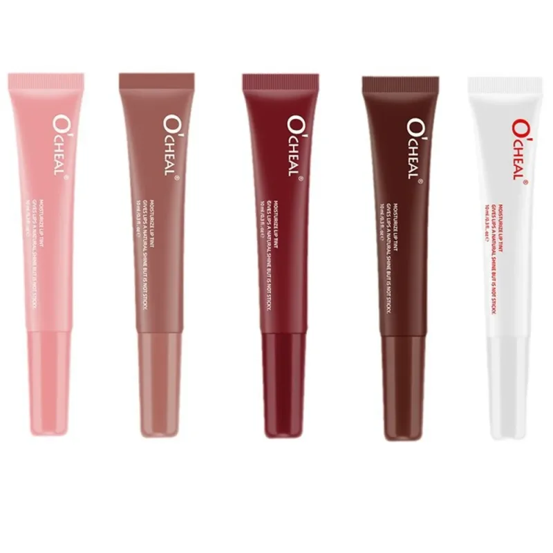 Lip Balm Moisturizing Mirror Lip Gloss Lip Vanilla Mint Iced Coffee Cake Smell Lipstick Transparent Lip Oil Makeup