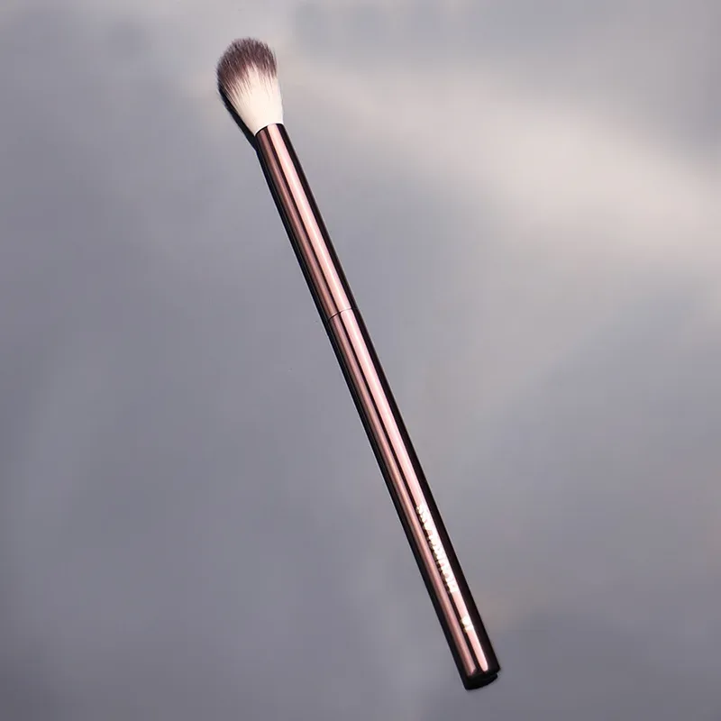 1 peça #14 pincéis de maquiagem sombra de olho contorno maquiagem escova destaque vinco ferramenta cosmética profissional alça de metal