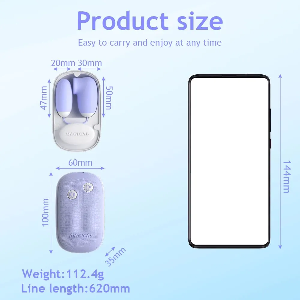 魔盒陰蒂吸吮震動器搭配震動蛋 G 點乳頭吸盤刺激器 12 速陰道球性玩具女性用